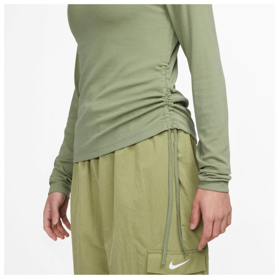 Nike Γυναικεία μακρυμάνικη μπλούζα Sportswear Essential Rib